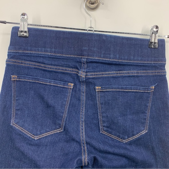 Old Navy Women 4 Jeans Dark Wash Denim Pants Skinny Jegging Mid Rise Pull On - Picture 5 of 7